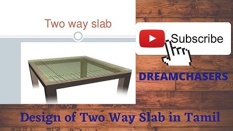 Design of Two Way Slab in Working Stress Method