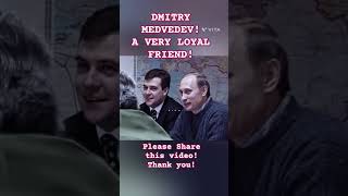 DMITRY MEDVEDEV! A VERY LOYAL FRIEND TO  PRESIDENT PUTIN!         #shorts #viral #trending