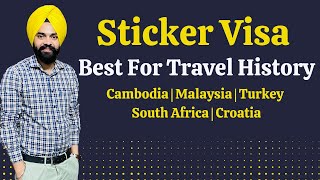 Sticker Visa Countries | Best for Travel History