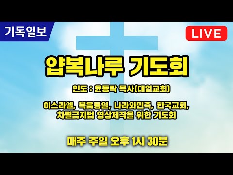 [live] 얍복나루 기도회 (대일교회 <strong>윤동락목사</strong>) -05.23