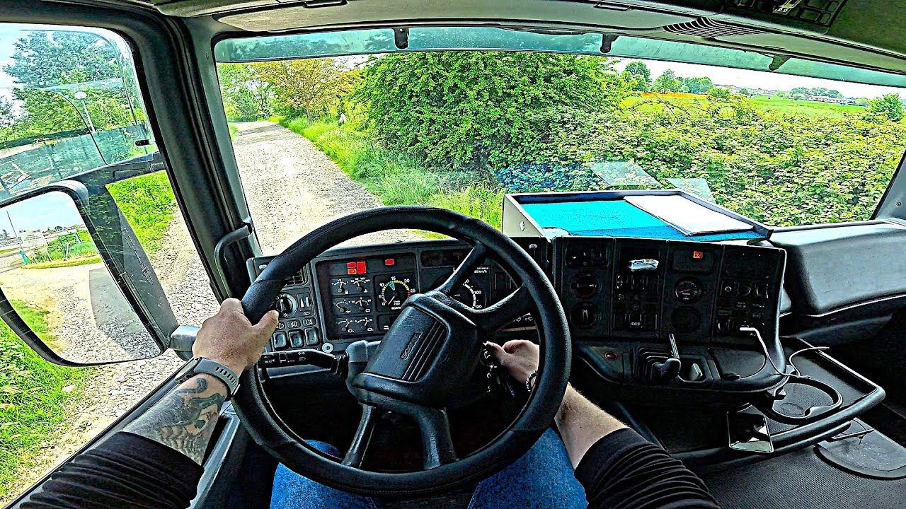 Partenza di un Camion Scania 2003  (1,4 milioni di km) Real Truck 