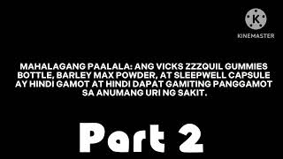 All 5 Mahalagang Paalala Part 2