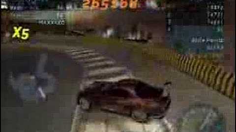 T7 1st lap 342k - Need for speed underground 1 drift