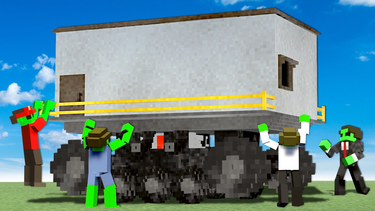 I Built a Zombie Survival TANK in Teardown!