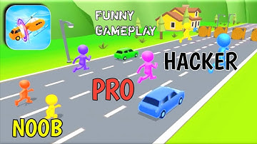 NOOB vs PRO vs HACKER🔥💯 Shape shifting funny gameplay ll meme compilation