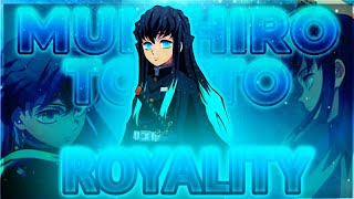 Muichiro VS Gyokko full fight AMV[ROYALITY]