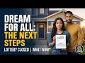 California Dream For All 2026: The Portal is Closed. Now What?