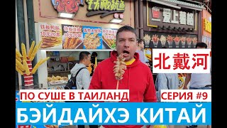 БЭЙДАЙХЭ СЕРИЯ #9 БОЛЬШОЙ ВЫПУСК ЖЕЛТОЕ МОРЕ ЦЕНЫ НА ОТЕЛИ ФОРТУНА ЧАЙКА ПАРК ЛАОФУШИ КИТАЙСКАЯ ЕДА