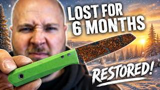 I Lost This Knife Under Snow for 6 Months!
