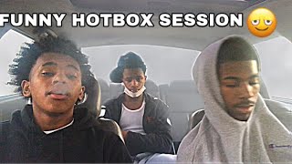 FUNNY SMOKE SESSION PT.2 💀 | HOTBOXED THE CAR 💨 | BRO WAS GASSED⛽️ FT ROB AND KAM
