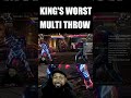 King's WORST Throw by a Mile!  #lilmajin #tekken8 #tekken