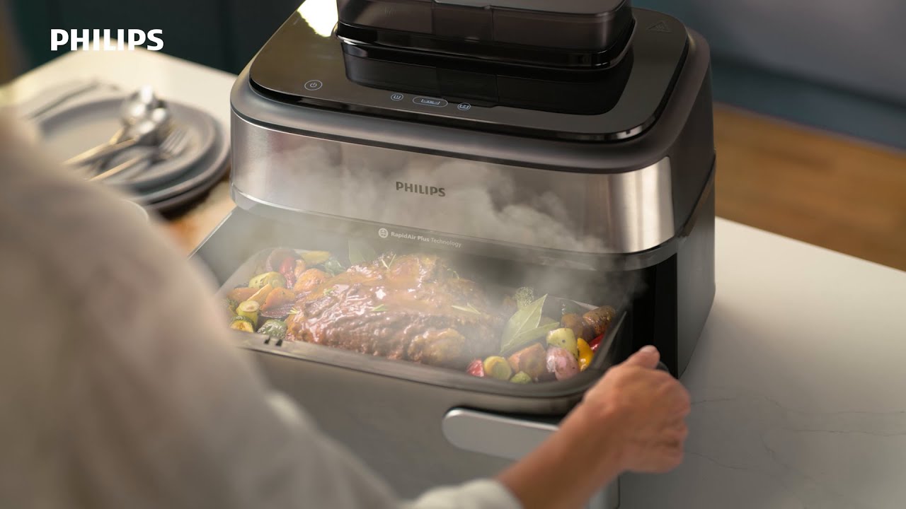 Philips Home Living — Philips Megabasket — Versatile Air Fryer (YouTube video ad)