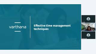 Student Webinar 8 - Maximizing Productivity in College through Effective Time Management
