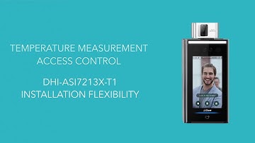 Dahua Temperature Measurement CONTACTLESS Access Control