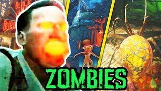 THE FORGOTTEN EASTER EGGS IN CALL OF DUTY ZOMBIES (Black Ops 3 Zombies)