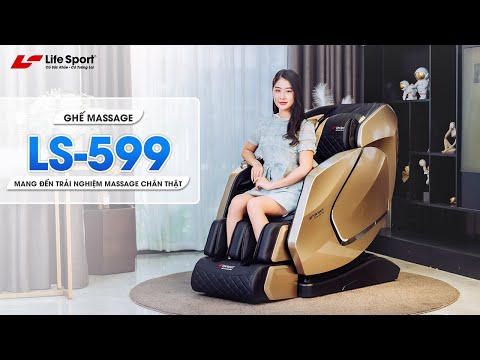 Video Ghế massage toàn thân Lifesport LS-599 l Bậc thầy yoga... - youtube