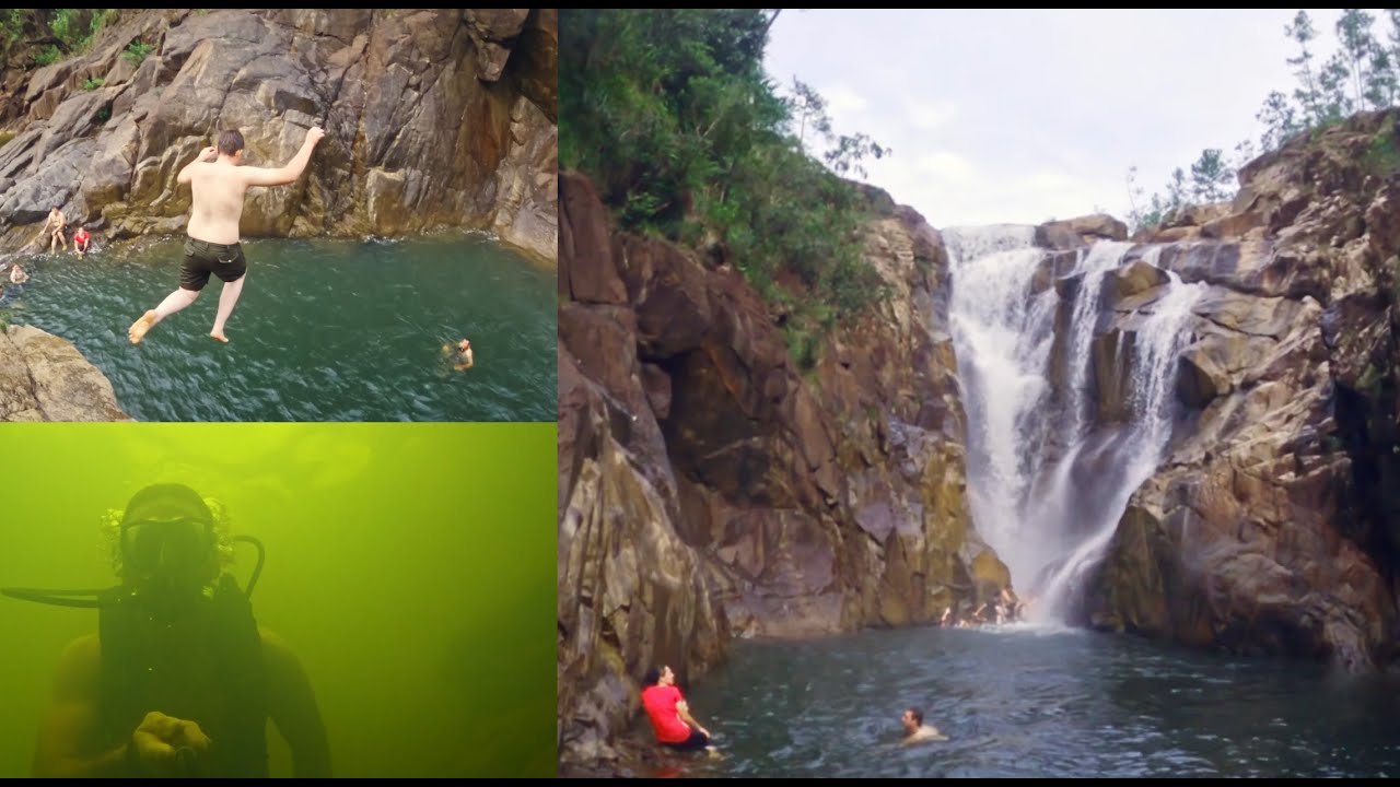 Scuba diving, Fpv and cliff jumping at BIg Rock Falls, Belize