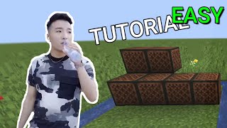 How to play Super Idol on Minecraft noteblocks?