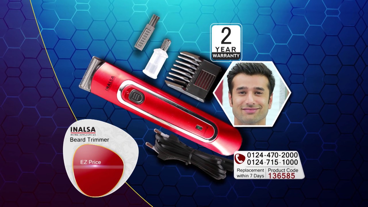 inalsa hair trimmer