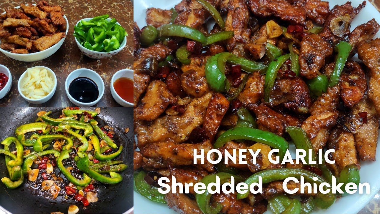 honey garlic chickenshredded chicken in tamilchicken recipehoney