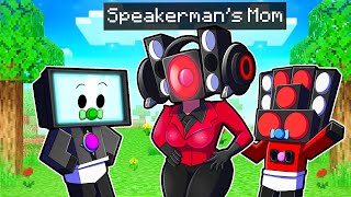 Adopted By SPEAKERMAN'S MOM in Minecraft!