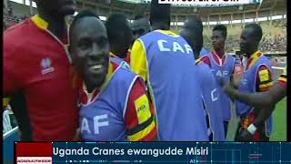 Uganda Cranes ewangudde Misiri