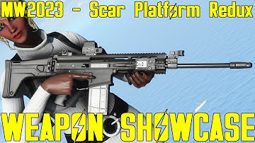 Fallout 4: MW2023 - Scar Platform Redux - Weapon Mod Showcase