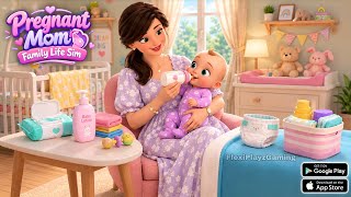 Newborn Baby Care Routine 🍼👶 | Pregnant Mom Gameplay Android (Part 2) screenshot 1