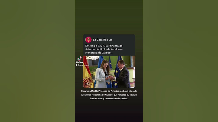 Su Alteza Real la Princesa de Asturias recibe el título de Alcaldesa Honoraria de Oviedo #noticias