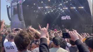 SIM - The Rumbling. Attack On Titan Opening Intro. - Filmed live at Download 2023. First time in UK.