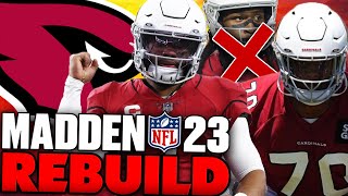 I Drafted 2 Generational Players In 1 Draft! Paris Johnson Cardinals Rebuild! Madden 23 Franchise