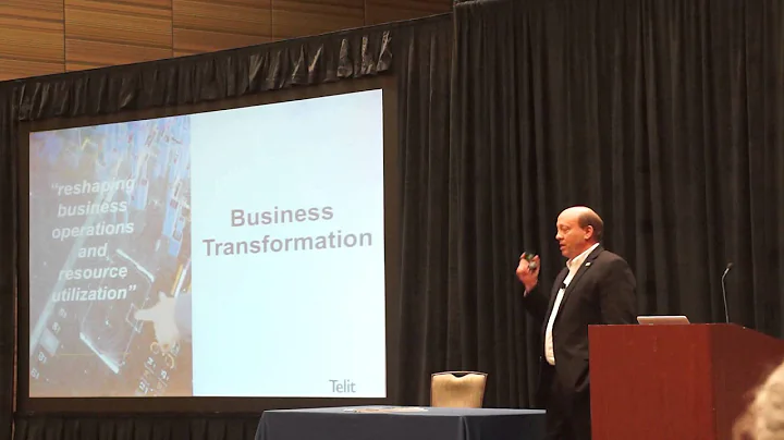 #TIA2015 Fred Yentz, President and CEO of ILS, delivers IoT keynote