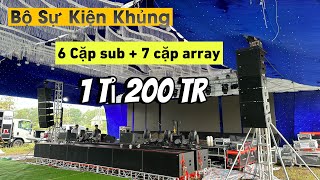 Bàn Giao Cấu Hình Sự Kiện 1tỷ200tr Khủng Nhất Tại Hà Tĩnh. Band Nhạc + DJ Quá Hay // Khánh NB