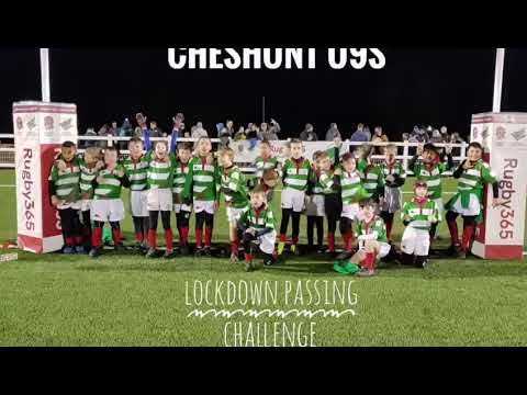 Cheshunt Rugby Club Under 9s Lockdown 2020 - passing challenge - YouTube