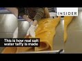 This is how real salt water taffy is made