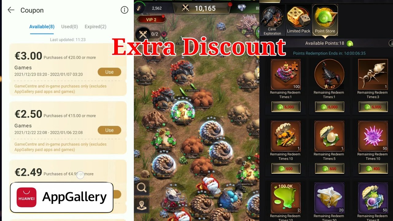 How to get extra purchase discount and what to buy first from The