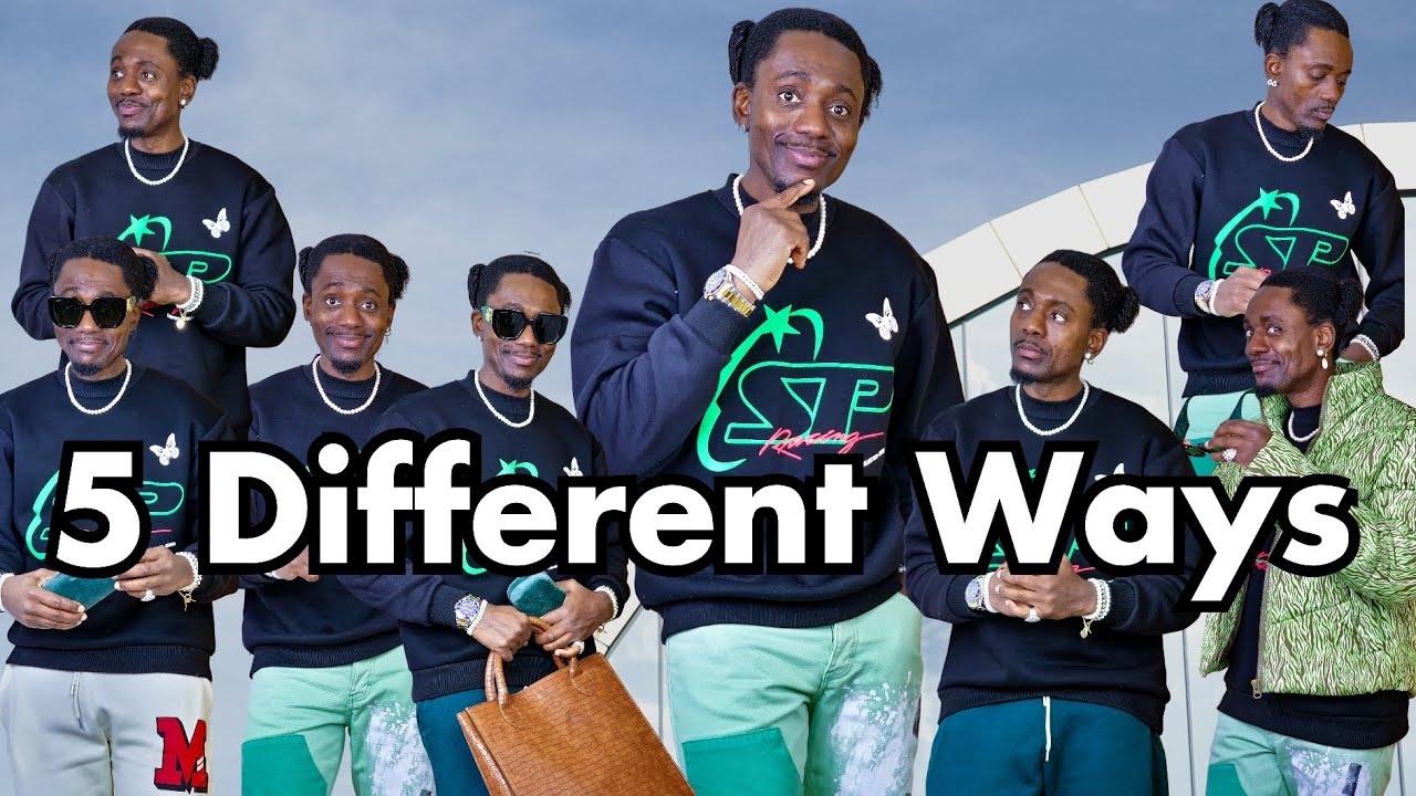 5 Different Ways To Style A Sweatshirt YouTube
