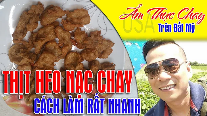 Cch lm tht heo nc chay thm ngon| how to make vegan...