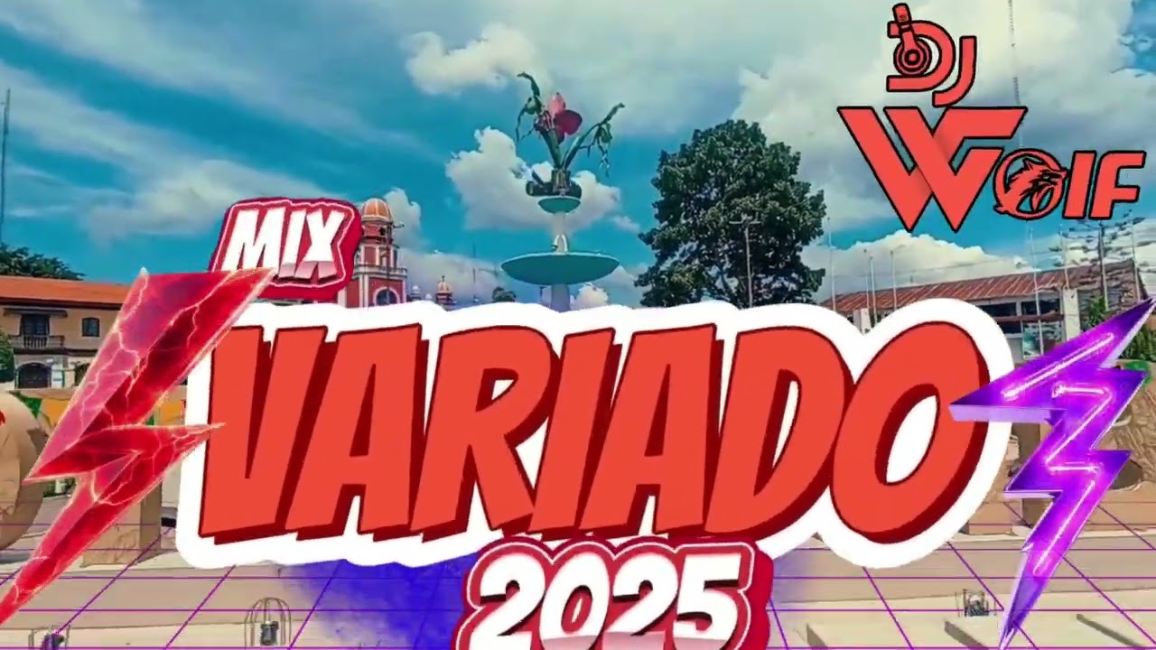 MIX VARIADO 2025  DJ WOLF🕺🥳(CUMBIA, MERENGUE., ROCK, SALSA, VIEJITOS CALIENTES, REGGAETON Y ETC)