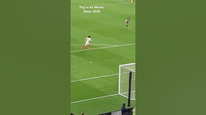 Watching psg vs as monaco match. Stadium 974