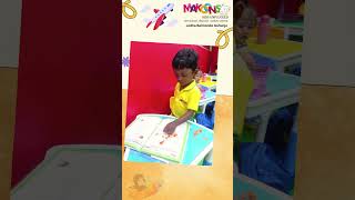 High-flying creativity at Makoons Pre-School! 🚀🧡