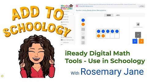 Embedding iReady Math Tools in Schoology