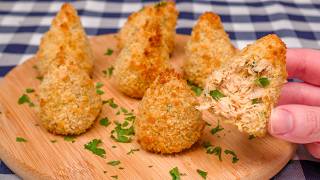 COXINHA SEM MASSA NA AIRFRYER PROTEICA E SAUDÁVEL | Cook'n Enjoy 1806 #summerofgoals