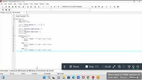 cara membuat kalkulator sederhana dengan menggunakan aplikasi def c++