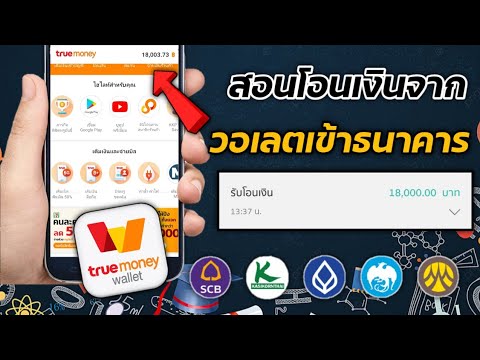 สอนโอนเงินจาก Wallet เข้าบัญชีธนาคาร 2021