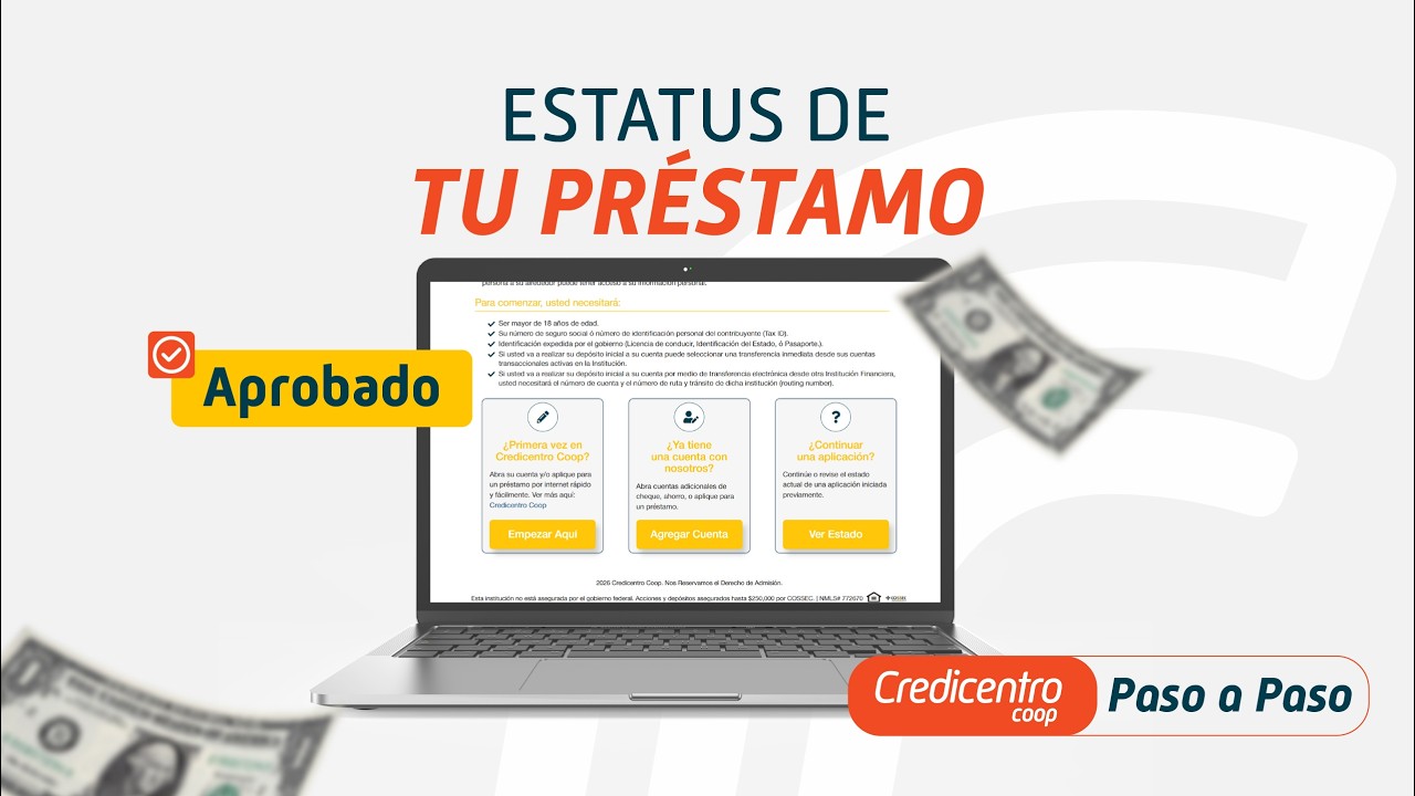 C&oacute;mo CONSULTAR el Estado de tu PR&Eacute;STAMO en Credicentro Coop 📄📲 | Centro Virtual Paso a Paso