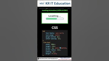 CSS Loading Effects: Create Stunning Animations #shorts #instagram #python #css