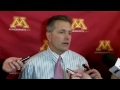 Don Lucia after losing 2-1 to Minnesota State.MOV