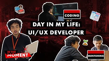 Day in the life: UI/UX developer at DBS Bank *realistic* | In The Moment E42