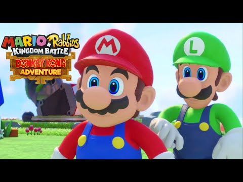 Video: Mario + Rabbids Kingdom Battle: Donkey Kong Adventure -katsaus - Antelias, Virnistävä Laajennus